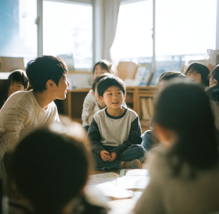 学びと人が自然につながる“場”イメージ